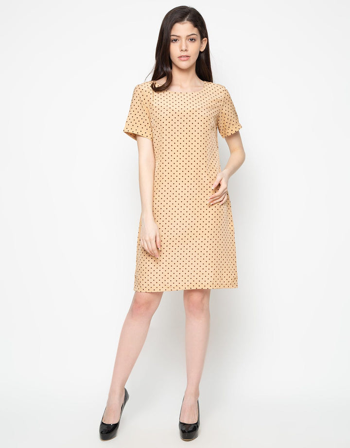 Arjuna Weda Tunic Batik Polka Dot