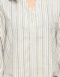 Minimal Slit Neck Dobby Top