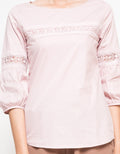 3/4 RN CTTN LACE TGN