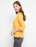 3/4 RN CREPE LVENT T