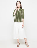 3/4 VN WP STRIPE COM