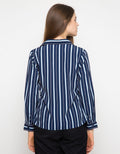 3/4 BLOUSE STRIPE-17