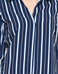 3/4 BLOUSE STRIPE-17