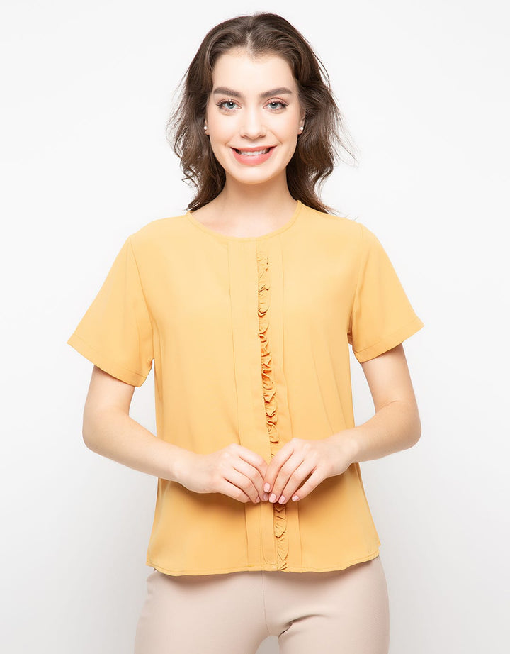 SS RB WP PLEATS RUFF