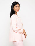 PINK TOP WVN LS TX I