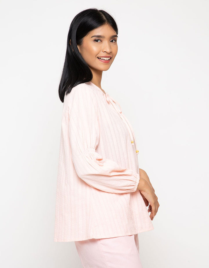 PINK TOP WVN LS TX I