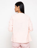 PINK TOP WVN LS TX I