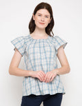 Edition Women Plaid Blouse Pink