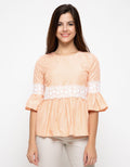 Eprise Blus Lengan Tiga Perempat Harper