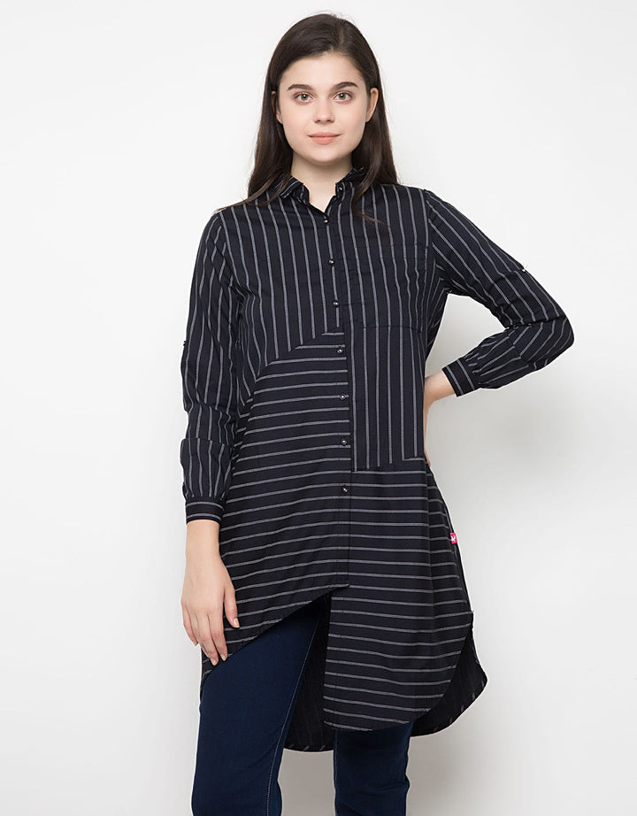 Cardinal Girl Tunik Print Stripes