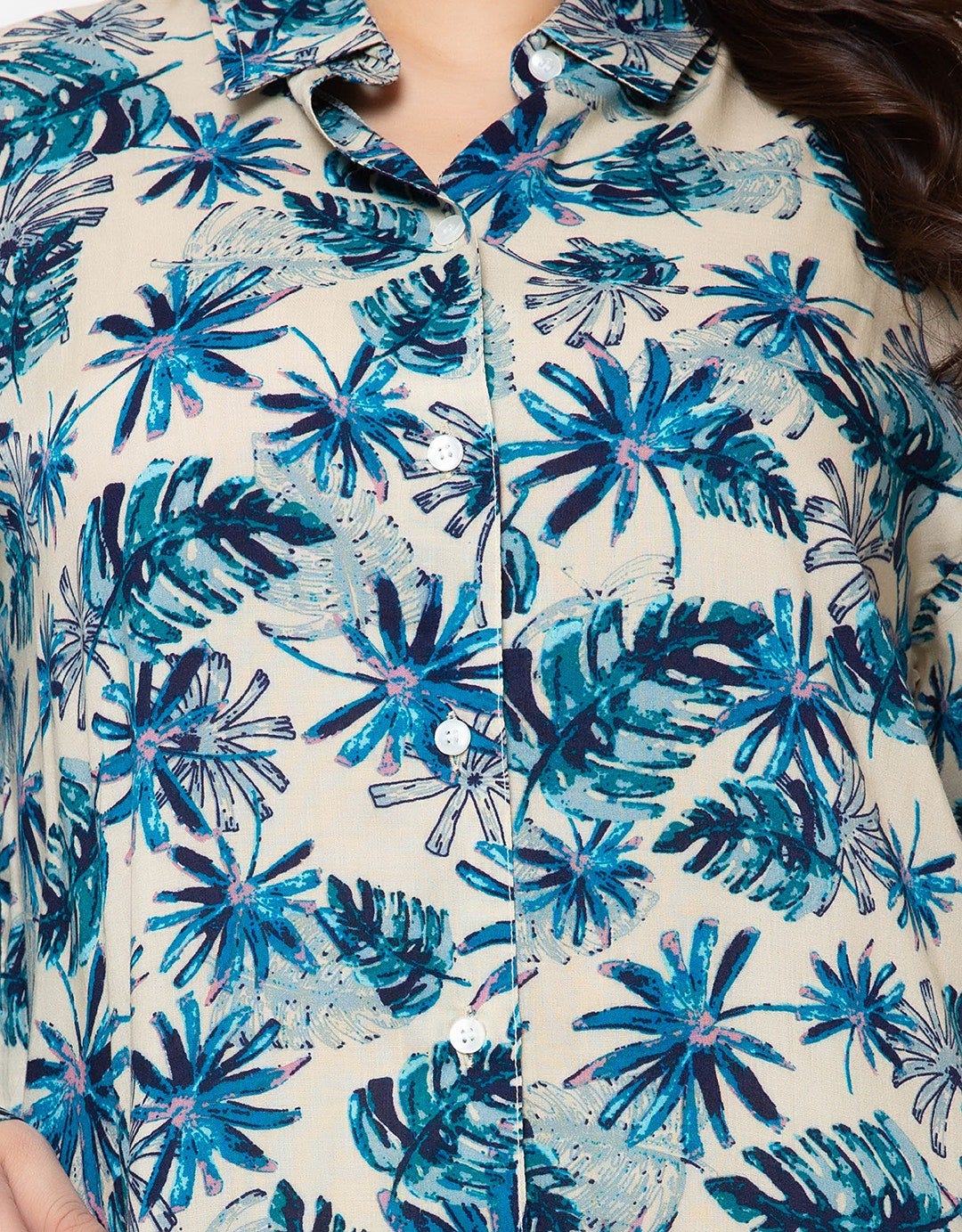 Julien Big Size Kama Blouse