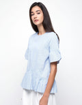 Lois Girl Blouse Stripes Kraffa