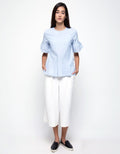 Lois Girl Blouse Stripes Kraffa