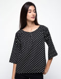Lois Girl Blouse Polkadots