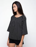 Lois Girl Blouse Polkadots