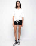 Lois Girl Blouse Drawstring Bottom