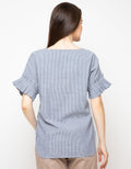 Lois Girl Blouse Stripes KC 629