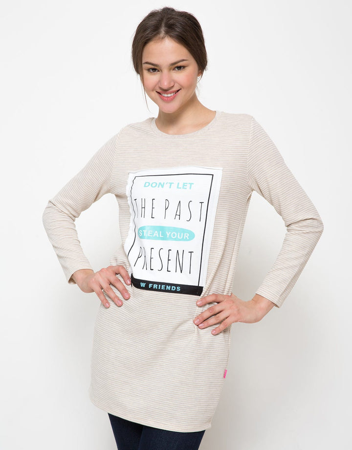 Chic Girl Past Present Long Tee
