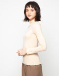 MKY Clothing Mockneck Blouse
