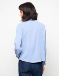MKY Clothing Square Gold Button Blouse