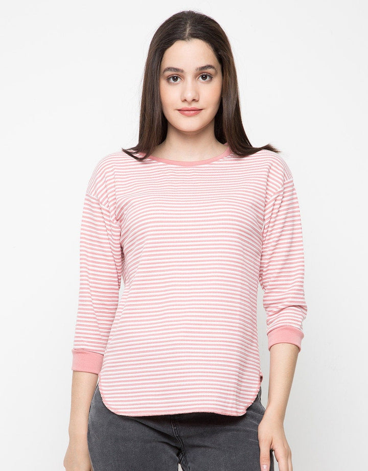 LS DROPSLEEVED RIB W