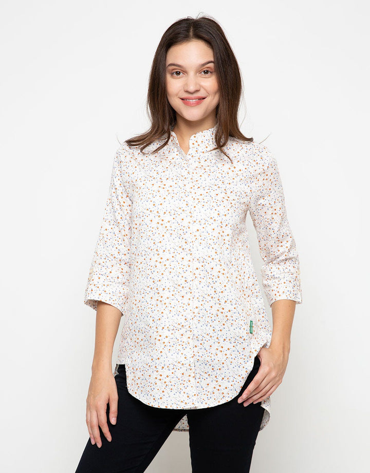 Point One Ariana Floral Blouse