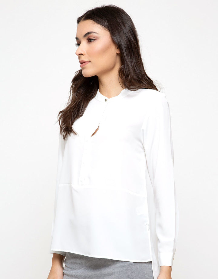 L/S TOP W SLITS & SK