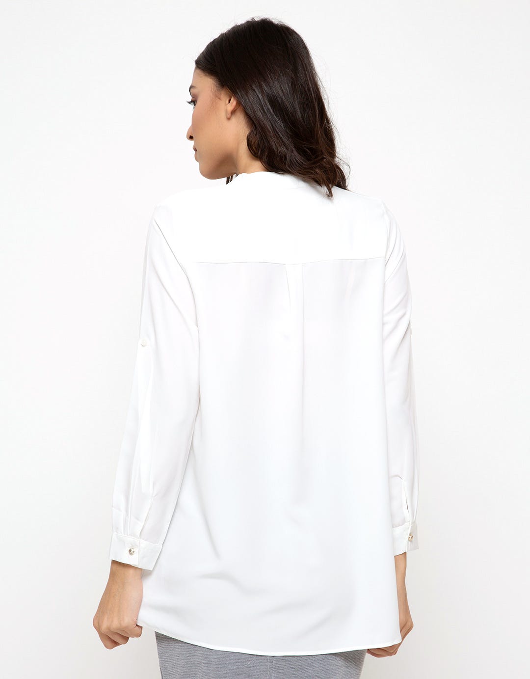L/S TOP W SLITS & SK