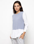 L/S TOP KNIT KONT CO