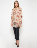 L/S TOP FLOWER CRT P