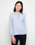 L/S TOP SWKK SOLID W