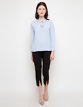 L/S TOP SWKK SOLID W
