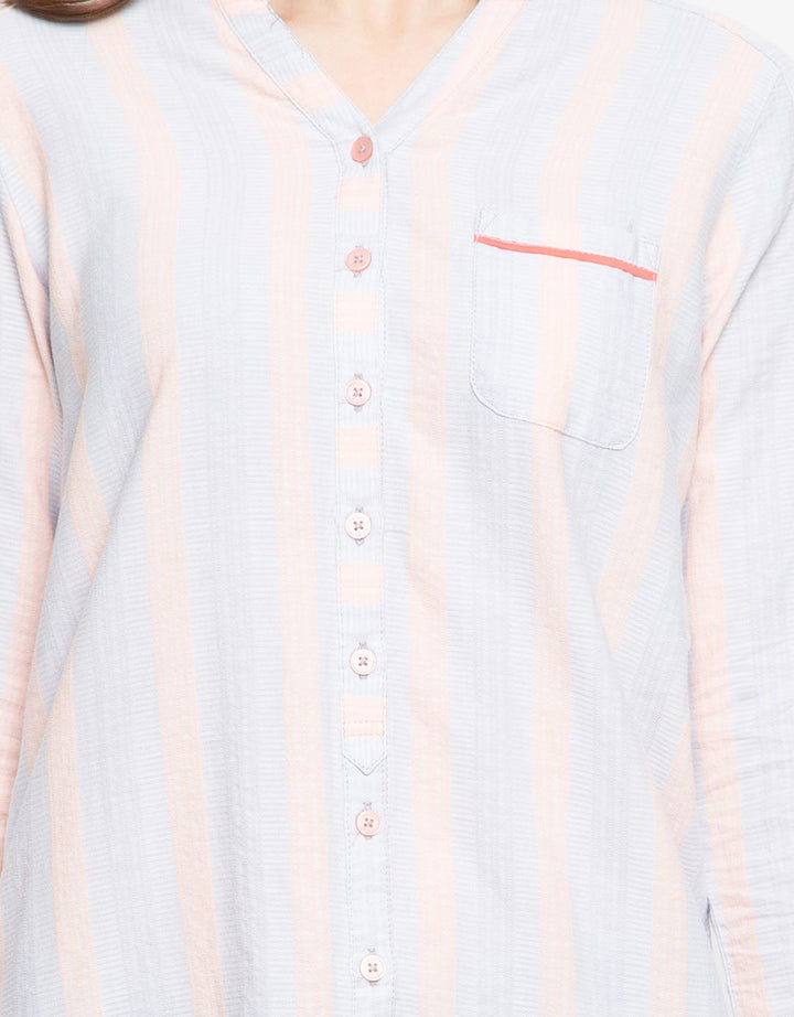 TRISET Blouse Fashion Stripe