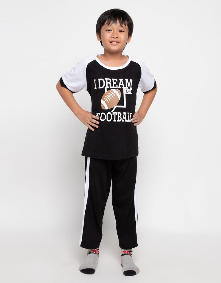 Boboo Boys Pajamas I Dream Of Football