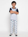 Boboo Boys Pajamas Monster Peeking