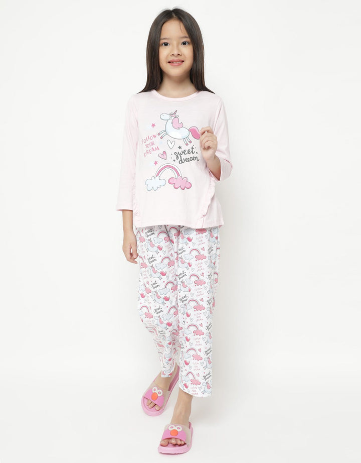 Boboo Piyama Anak Perempuan Caticorn In My Dream