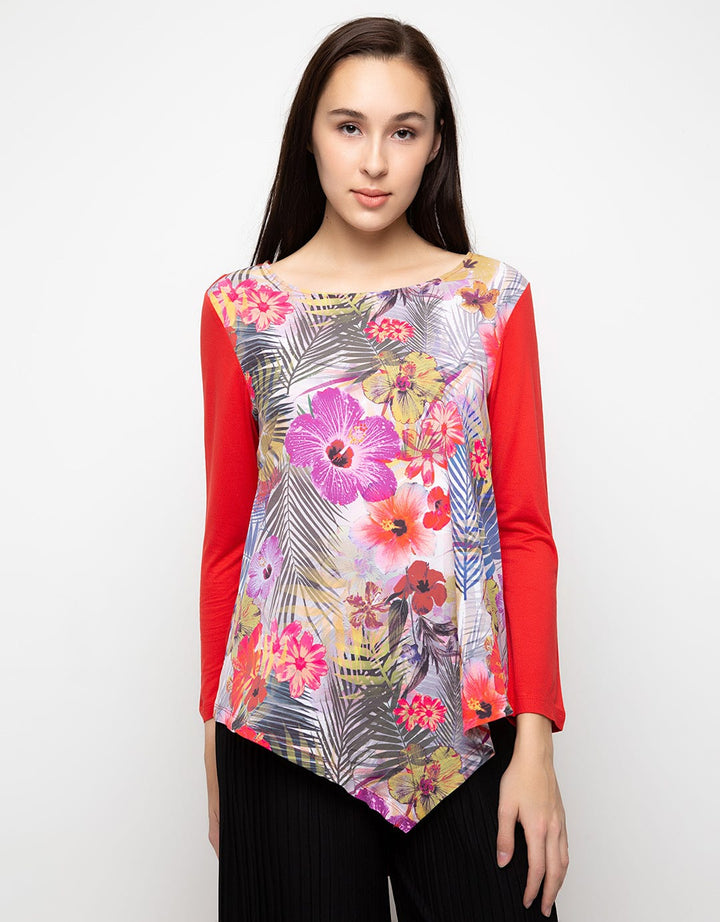 Bodytalk Blouse Tropical Red