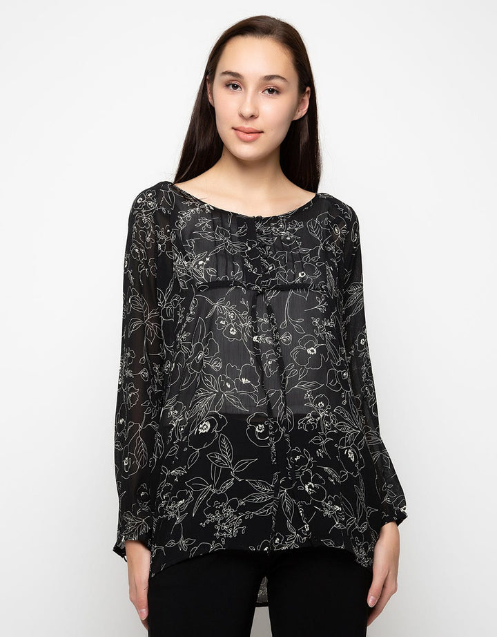 Bodytalk Blouse Yoryu Flower