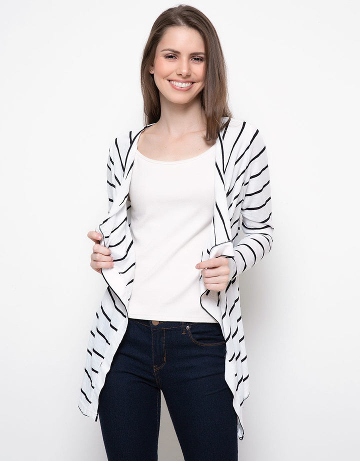 Bodytalk Cardigan Wanita Zoey Stripes