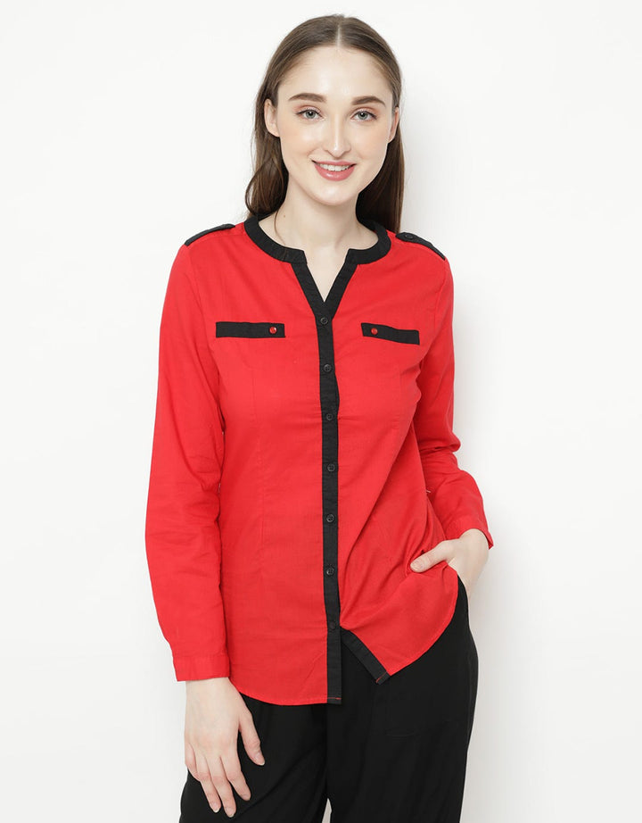 Bodytalk Redish Shirt