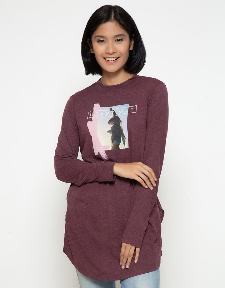 BODYTALK T-shirt Lengan Panjang Rosa Leigh