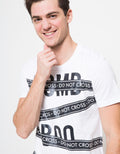 Bombboogie Police Line Typo T-Shirt