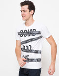 Bombboogie Police Line Typo T-Shirt