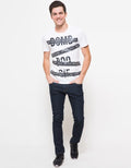 Bombboogie Police Line Typo T-Shirt