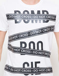 Bombboogie Police Line Typo T-Shirt