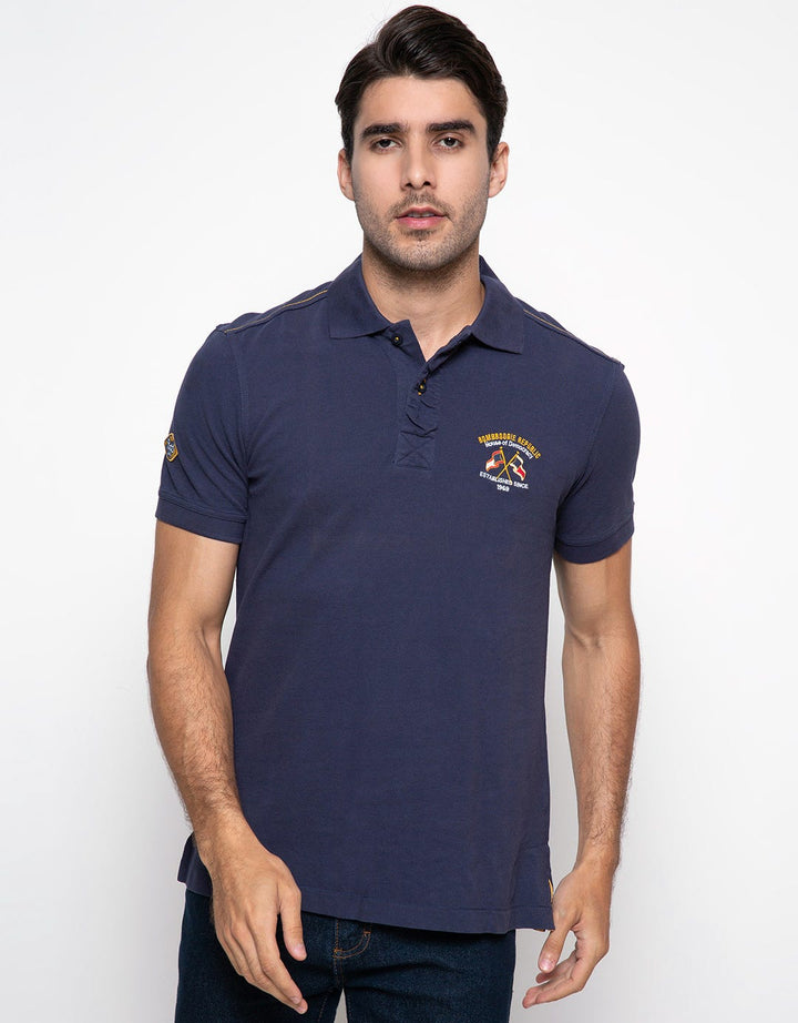 Bombboogie Polo Shirt Detail Bordir Brand