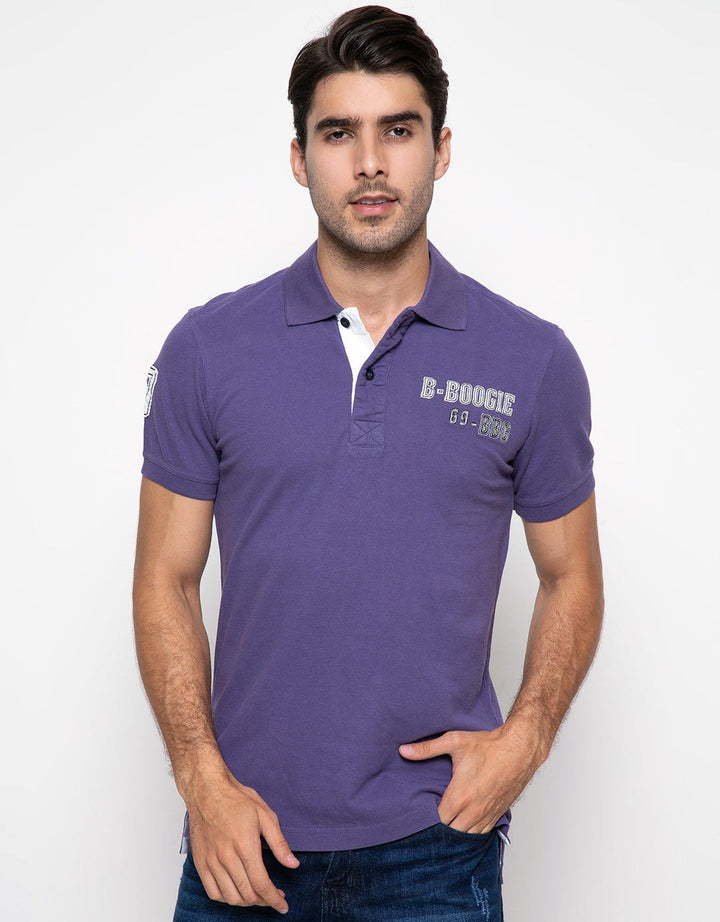 Bombboogie Polo Shirt Detail Patch Brand