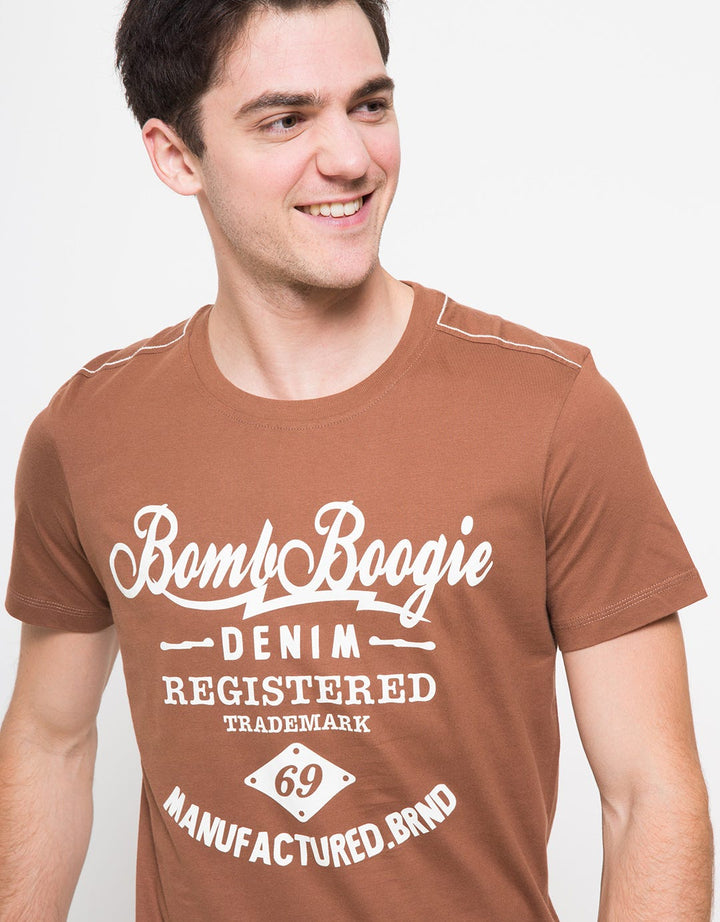 Bombboogie Reg. Trademark Typo T-Shirt