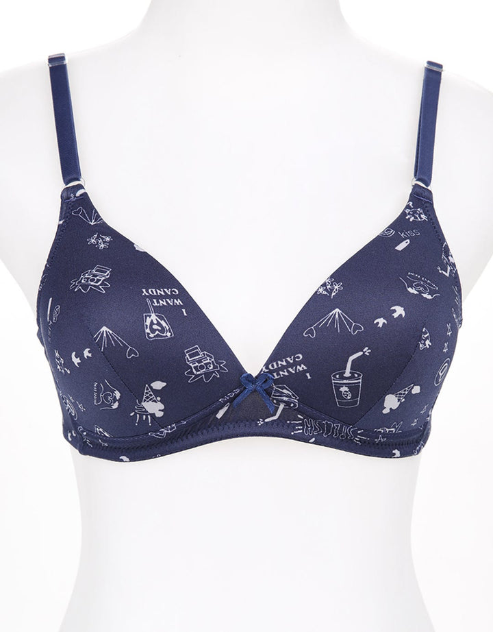 NW PRINT SPLASH BRA