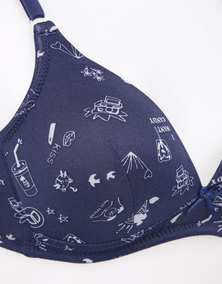 NW PRINT SPLASH BRA